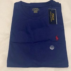 Polo by Ralph Lauren. Classic Fit T-Shirt. Blue. New.